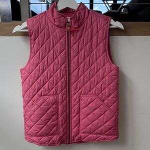 Crewcuts Vibrant Pink Quilted Vest